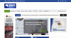 Desktop Screenshot of anape.org.br